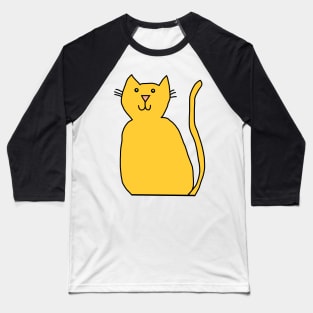 Cute Cat Doodle for Kids Baseball T-Shirt